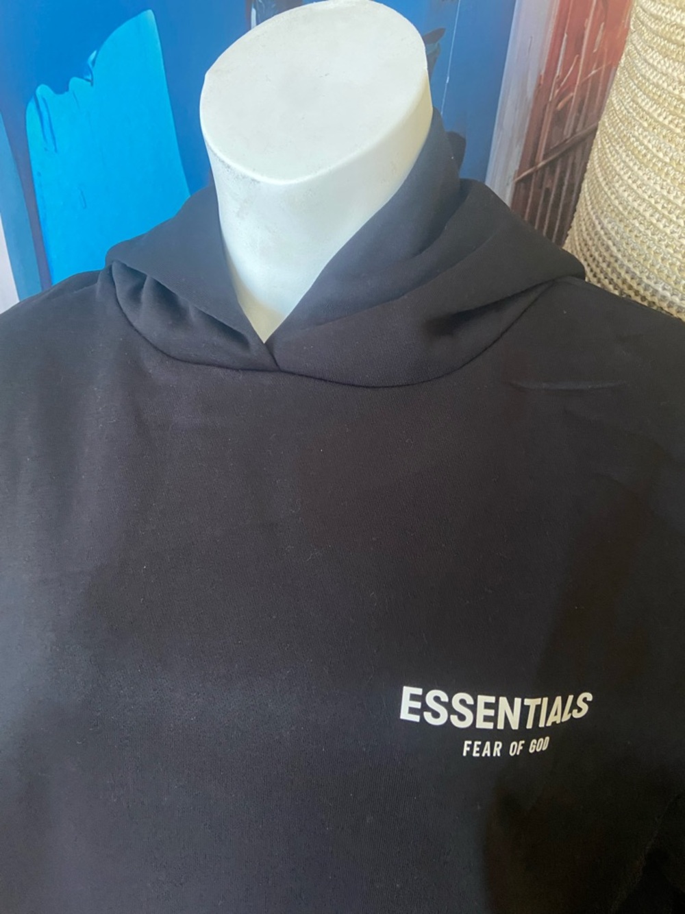 Black oversize essential style minimal streetwear